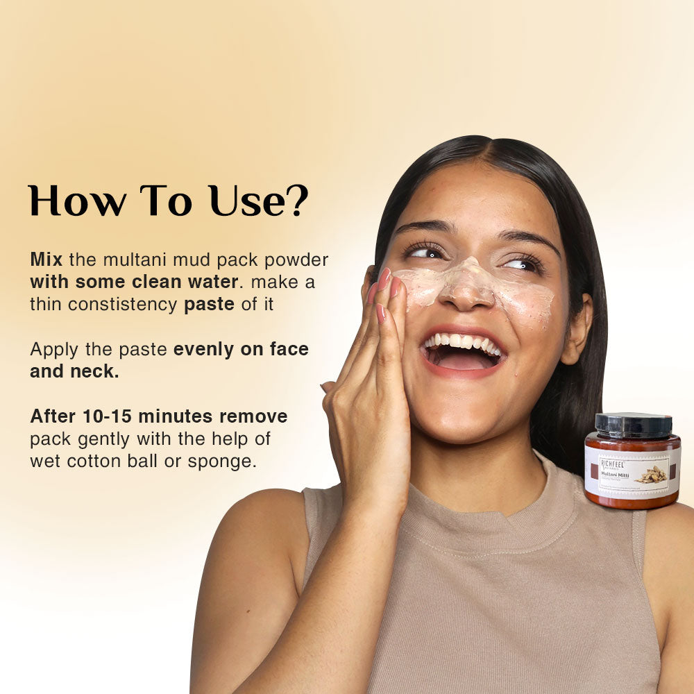 Richfeel Multani Mitti Clarifying Mud Pack 50 g