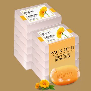 Richfeel Calendula Anti Acne Soap 75 g Pack of 11