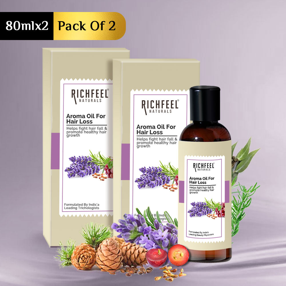 Richfeel Aroma Oil for Hair Loss 100 ml Pack of 2