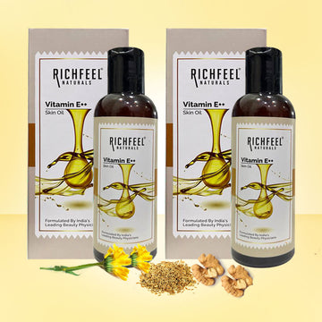 Richfeel Vitamin E Skin Oil 80 ml Pack of 2