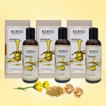 Richfeel Vitamin E Skin Oil 80 ml Pack of 3