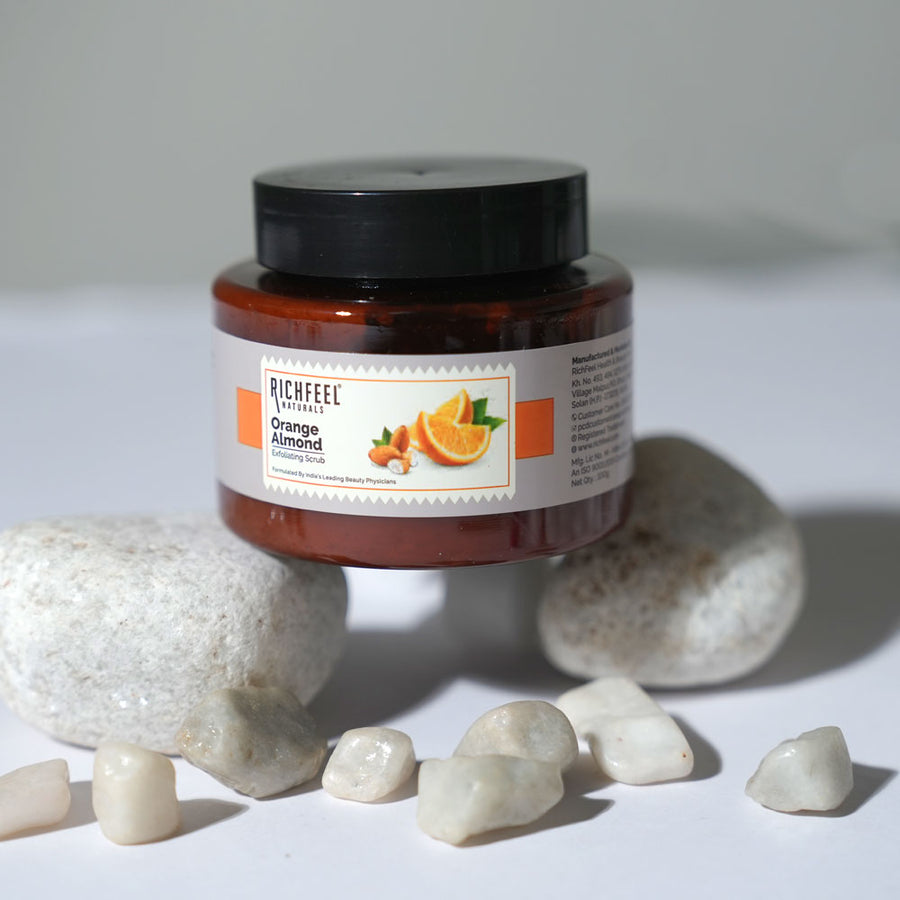 Richfeel Orange Almond Exfoliating Scrub 100 g